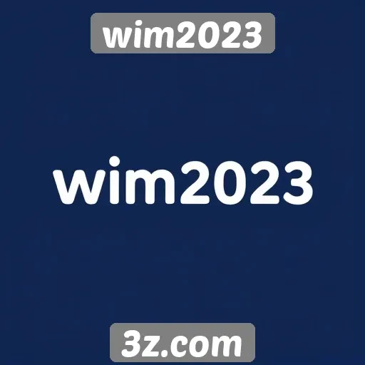 Estatísticas de usuários do site wim2023